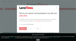 Desktop Screenshot of larnetimes.co.uk